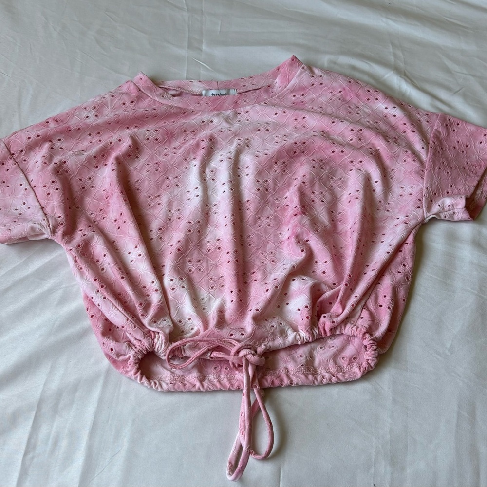 Pink Crop Top